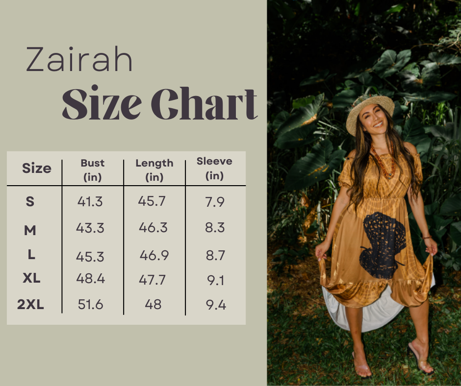 Zairah Dress - Hina`i Gold
