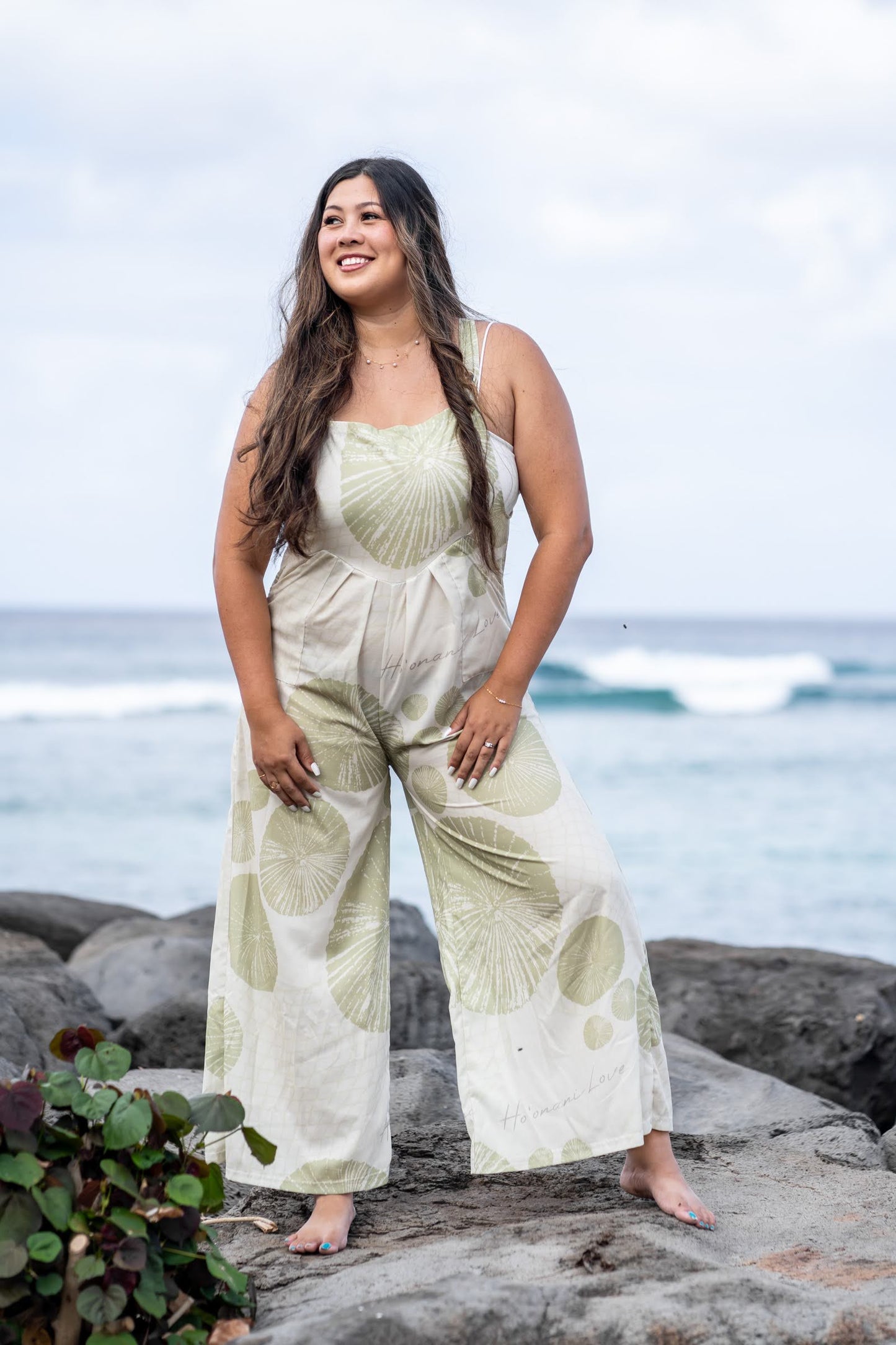 Hoku Jumpsuit - Opihi Sage