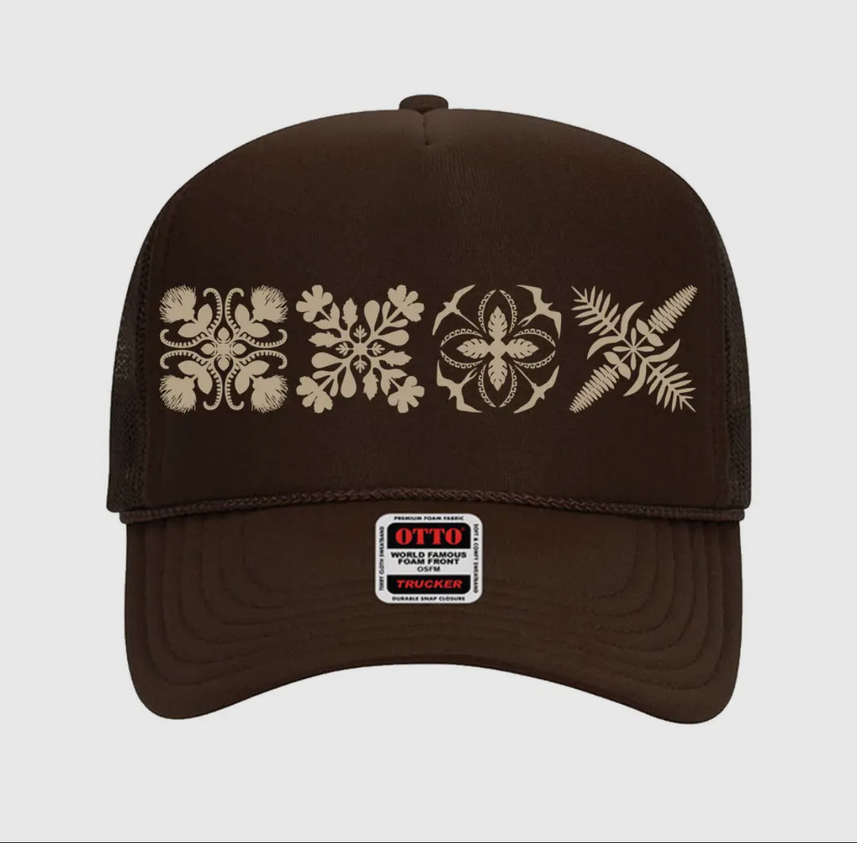 Trucker Hat - Quilt Brown