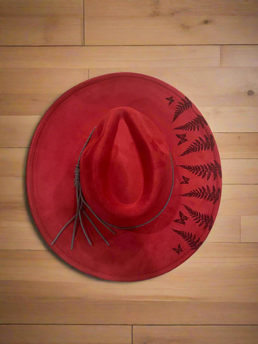 Paniolo Hat - Haup`u and Pulelehua