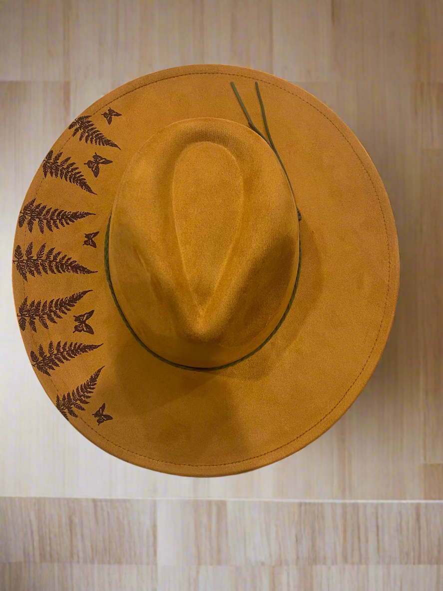 Paniolo Hat - Haup`u and Pulelehua