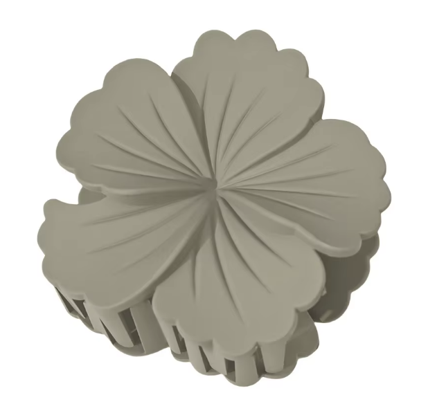 Asstd Hibiscus Claw Clip