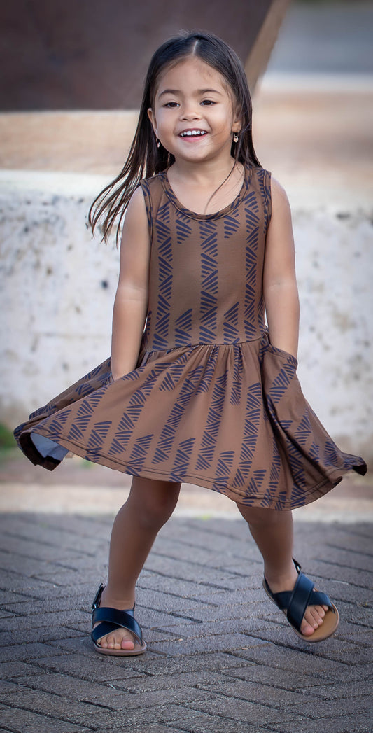 Caly Dress - Kapala Brown