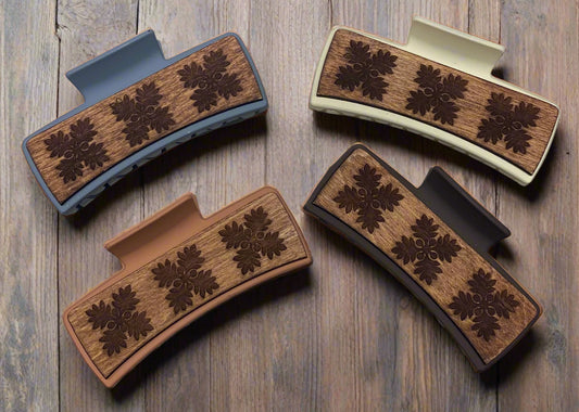MED Hair Clip - Quilt