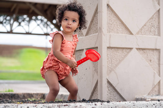 Chloe Onesie - Mahina Pink
