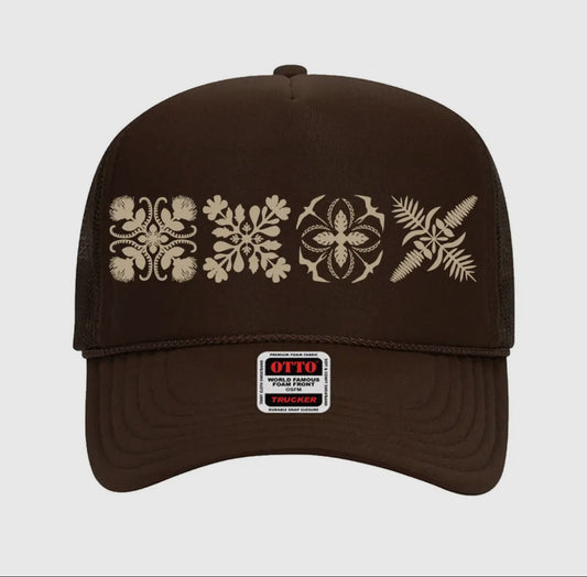 Trucker Hat - Quilt Brown
