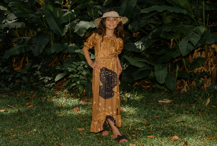 Lil Zairah Dress - Hina`iGold